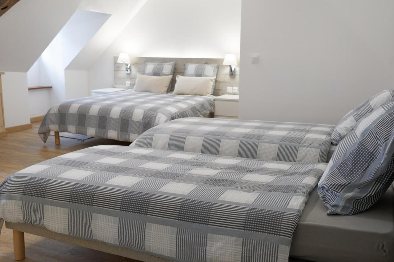 Chambres D'Hotes Du Lin Les Chanteurs Quintin Esterno foto